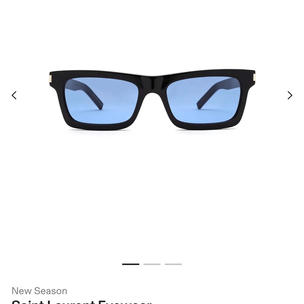 Saint Laurent Black Frame Eyewear